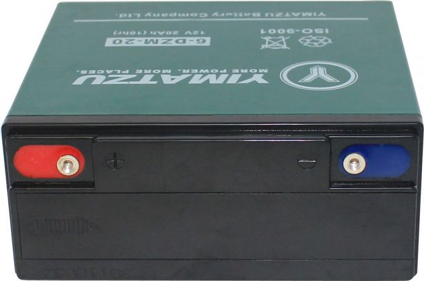 Battery - EV12200 / 6-DZM-20 / 6-FM-20, AGM, 12V 20Ah, Yimatzu - 10A3060 - PBC29F1