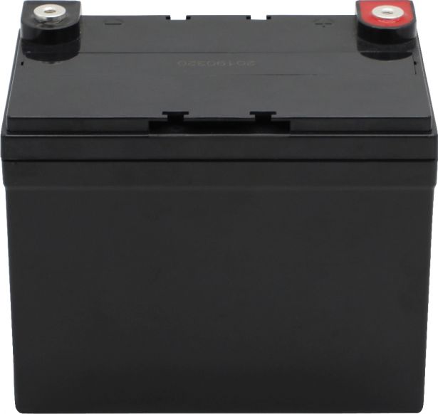 Battery - EV12330 / 6-DCM-33 / 6-DZM-33 / 6-FM-33, AGM, 12V 33Ah, Yimatzu, Threaded Terminals - PBCBATEV1F1