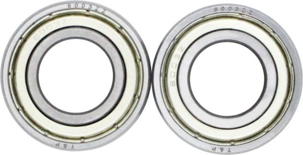 Bearing - 6003ZZ / 6103ZZ (2 pc set) 35x17x10 - BRG6003ZZ - PBC197F1
