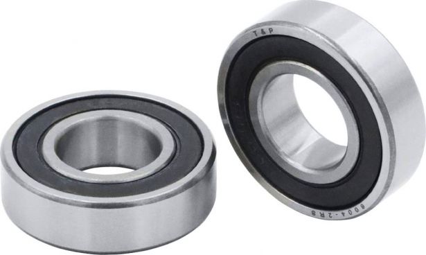 Bearing - 6004-2RS / 6104-2RS (2 pc set) 42x20x12 - BRG6004-2RS - PBC125F1