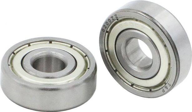 Bearing - 6200ZZ (2 pc set) 30x10x9 - BRG6200ZZ - PBC242F1