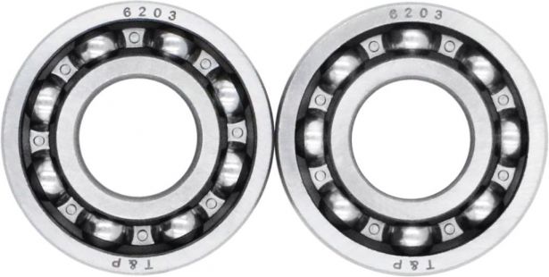 Bearing - 6203 (2 pc set) 40x17x12 - BRG6203 - PBC98F1
