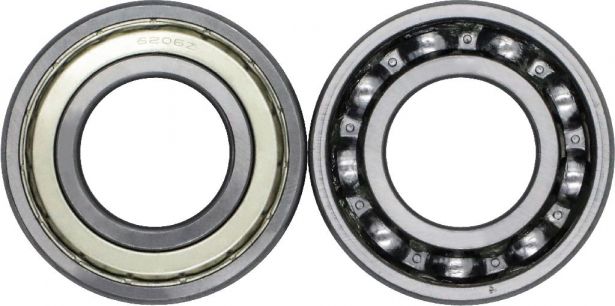 Bearing - 6206Z (2 pc set) 62x30x16 - BRG6206Z - PBC260F1