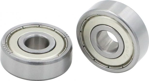 Bearing - 6301ZZ (2 pc set) 37x12x12 - BRG6301ZZ - PBC267F1