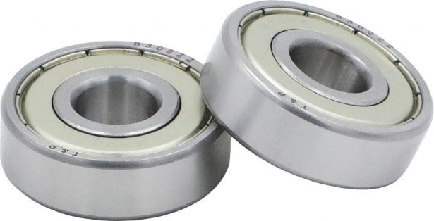 Bearing - 6302ZZ (2 pc set) 42x15x13 - BRG6302ZZ - PBC280F1