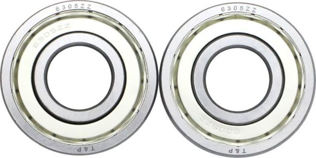 Bearing - 6305ZZ (2 pc set) 62x25x17 - BRG6305ZZ - PBC141F1
