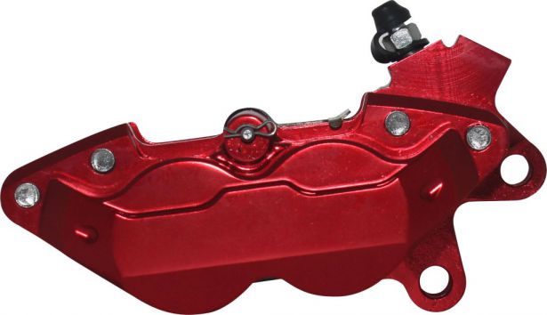 Brake Caliper - 145mm, Red - 90A7010RD - PBC820F1