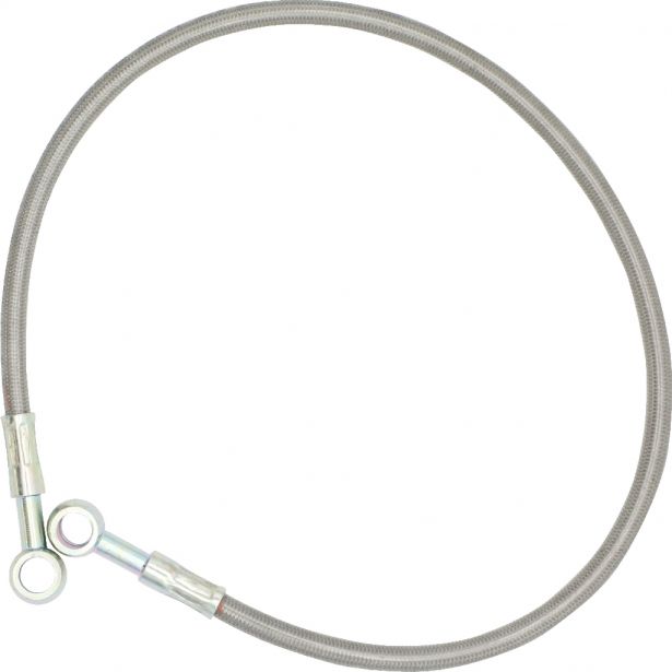 Brake Hose - Steel Braid, CF Moto, Front Brake, 500cc - 90A6610 - PBC797EF1