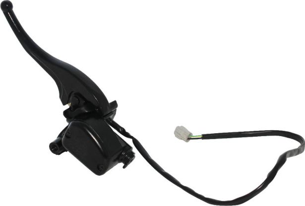 Brake Lever With Brake Oil Reservoir - Left Hand, With Brake Lock (Parking Brake), 500cc, 550cc - 70A3055 - PBC3018F1