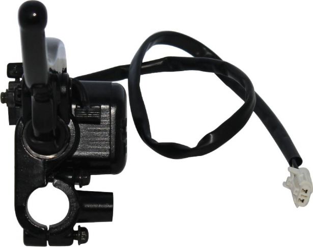 Brake Lever With Brake Oil Reservoir - Left Hand, With Brake Lock (Parking Brake), 500cc, 550cc - 70A3055 - PBC3018F1