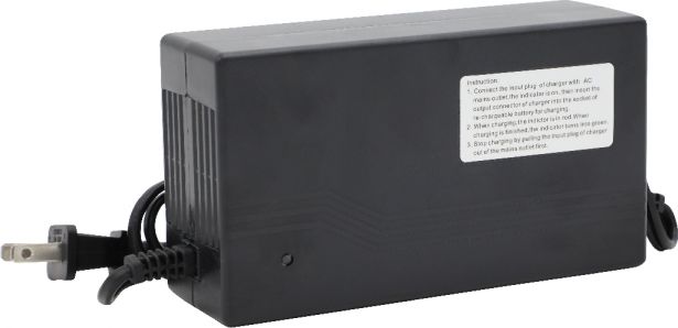 Charger - 24V, 2A, C13 Plug with Universal T-Prong - CHG2420TS - PBC1530EF1