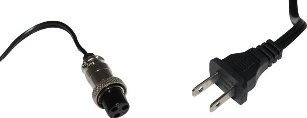 Charger - 48V, 1.6A, 3-Pin Inline Plug (Female DIN) - CHG4816FS - PBC1889F1