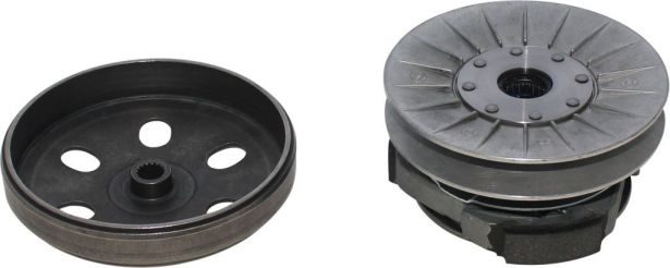 Clutch - Drive Pulley with Clutch Bell, Linhai, 400cc, ATV - 30A3725 - PBC1224F1