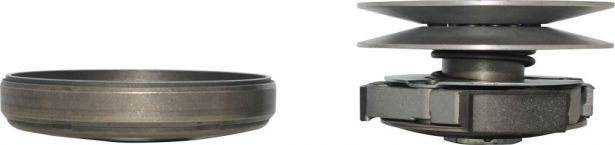 Clutch - Drive Pulley with Clutch Bell, Linhai, 400cc, ATV - 30A3725 - PBC1224F1