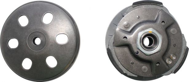 Clutch - Drive Pulley with Clutch Bell, Linhai, 400cc, ATV - 30A3725 - PBC1224F1