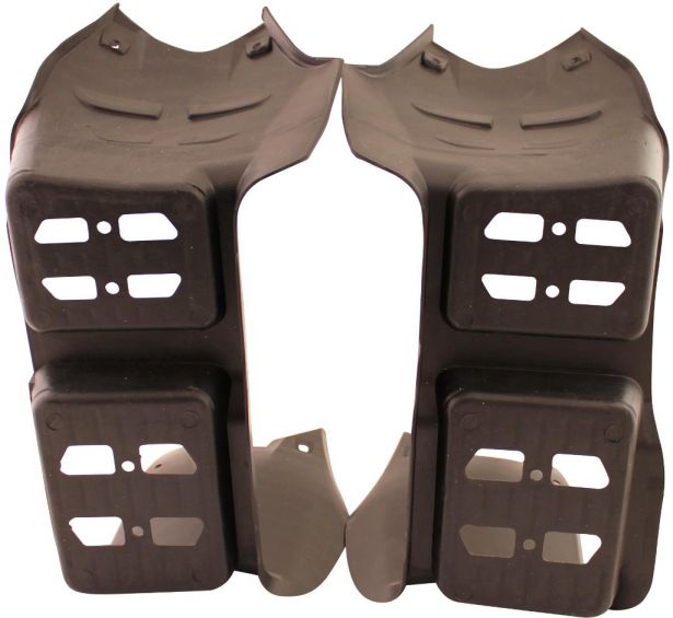 Footrest Set - 50cc to 110cc, ATV, Racing Style, 2pcs - 70A7143 - PBC503F1