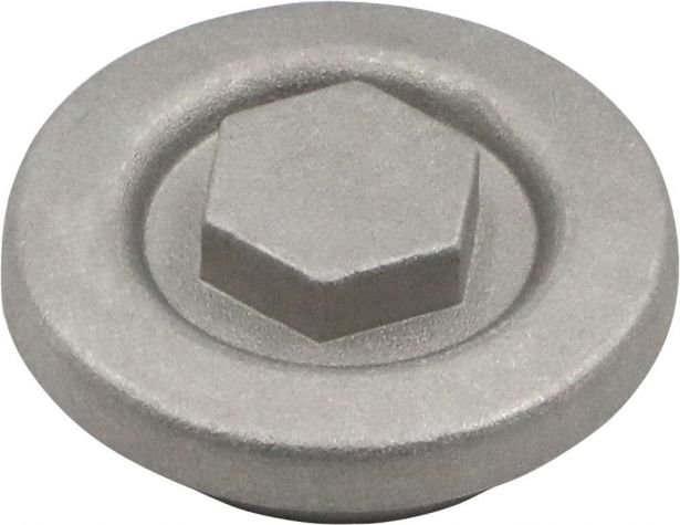 Oil Drainage Cover- Cap, Screw, Blind Nut, Hisun, UTV, 800cc - 30A2528 - PBC2503F1