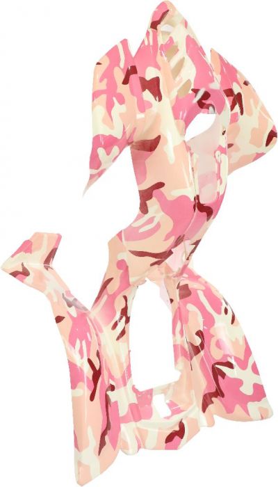 Plastic Set - 50cc to 250cc ATV, Pink Camo, Racing Style - 70A7140CP - PBC637F1