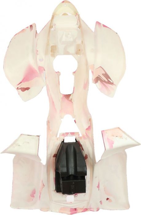 Plastic Set - 50cc to 250cc ATV, Pink Camo, Racing Style - 70A7140CP - PBC637F1