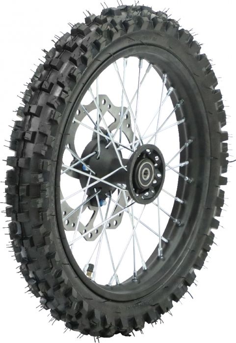 Rim and Tire Set - INCLUDES BRAKE DISC, Front 14