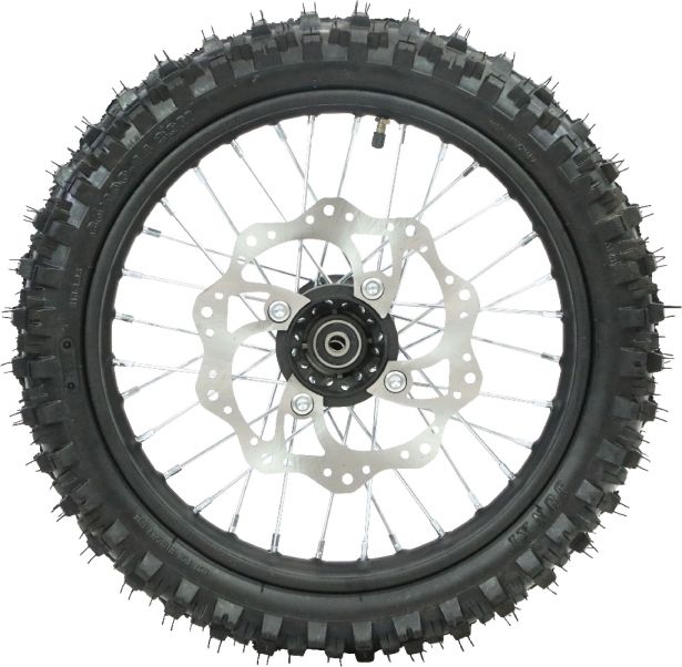 Rim and Tire Set - INCLUDES BRAKE DISC, Front 14