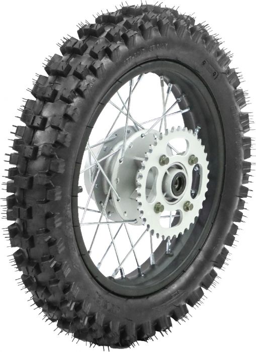 Rim and Tire Set - INCLUDES SPROCKET, Rear 12