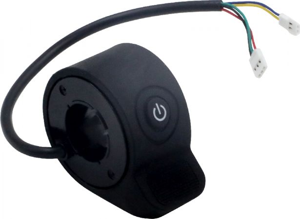 Throttle Assembly - Electric Thumb Throttle Unit, SHOK Scooters Graviton - PBC70SF1