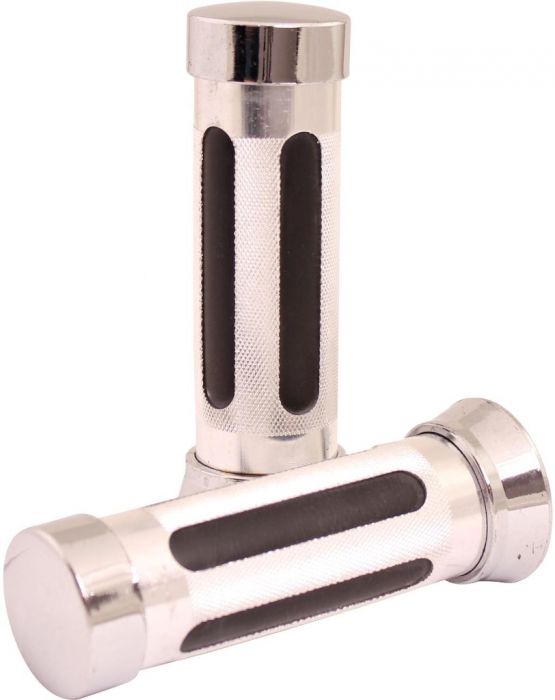 Throttle Grips - Aluminum, Black - 70D1880BK - PBC2782F1