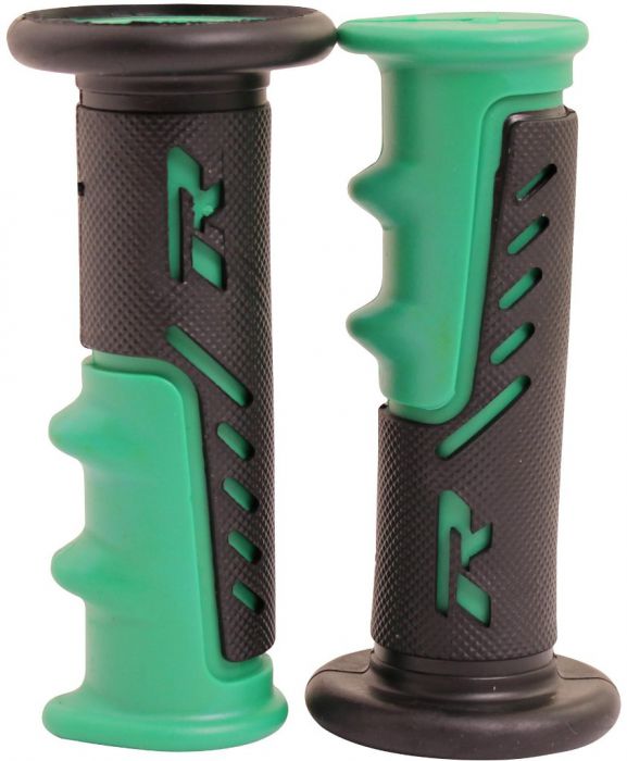 Throttle Grips - R Series, Green - 70D1825GN - PBC2757F1