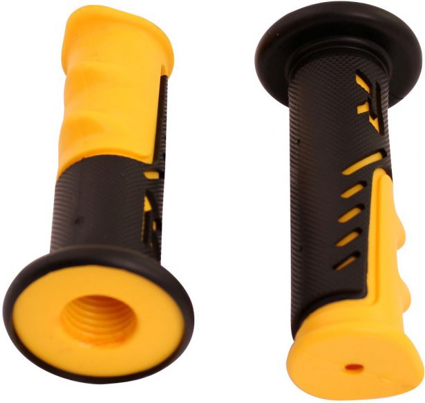 Throttle Grips - R Series, Yellow - 70D1825YW - PBC2745F1