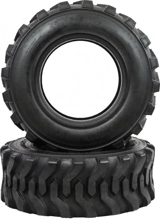 Tire - Journey IronTread Industrial, 12-16.5, 12 Ply, Tubeless - 40I1216H-1 - PBC4187EF1