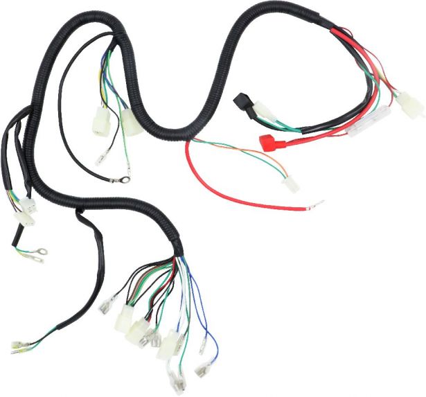 Universal Wiring Harness - 150cc to 250cc ATV, Go Kart, Dune Buggy - PBC10AF1