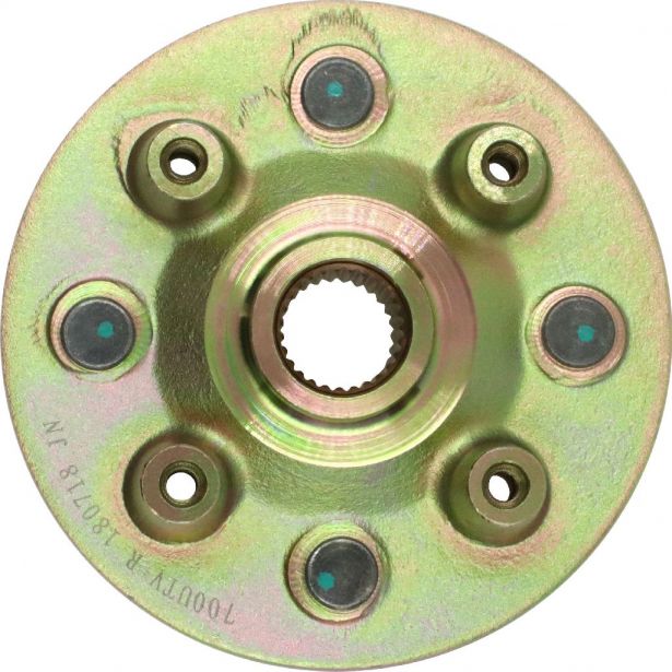 Wheel Hub - Front, UTV, Hisun, 700cc, 27 Spline - 70A4182 - PBC488F1