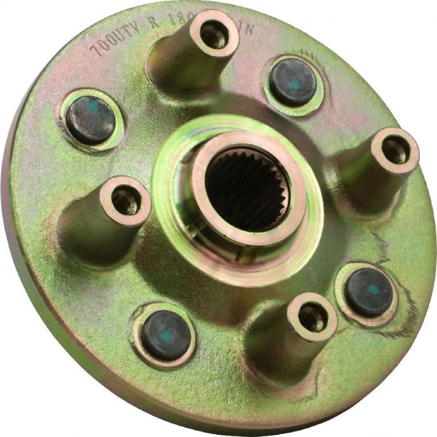 Wheel Hub - Front, UTV, Hisun, 700cc, 27 Spline - 70A4182 - PBC488F1