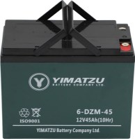 Battery - EV12450 / 6-DCM-45 / 6-DZM-45 / 6-FM-45, Version 1, AGM, 12V 48Ah, Yimatzu, Threaded Terminals - BATEV12045-1 - PBC77EF1