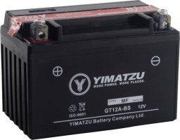 Battery - GTX12A-BS Yimatzu, AGM, Maintenance Free - BATMF1212A - PBC139EF1