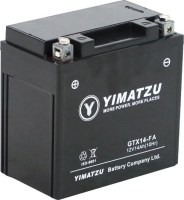Battery - GTX14-FA Yimatzu, AGM, Maintenance Free - BATMF1214FA - PBC156EF1