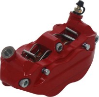 Brake Caliper - 165mm, Red - 90A7015RD - PBC740F1