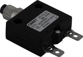 Circuit Breaker - Push Button, 30A, HT-01C, 125/250VAC, 32/50VDC - 60A9730 - PBC2430F1