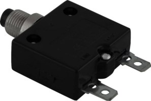 Circuit Breaker - Push Button, 40A, HT-01C, 125/250VAC, 32/50VDC - 60A9740 - PBC1998F1