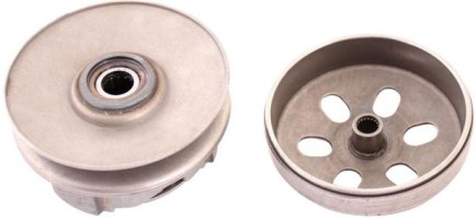 Clutch - Drive Pulley with Clutch Bell, GY6, 125cc to 150cc, 19 Spline - 30A3711 - PBC1257F1