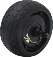 Electric Motor & Wheel Assembly - 48V, 800W, SHOK Scooters Graviton - PBC10SF1
