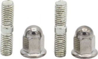 Exhaust Stud and Cap Nut - 8mm set (4pcs) - HWN9908 - PBC2915F1