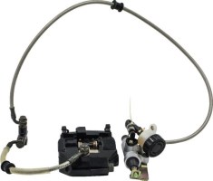 Foot/Rear Brake Lever and Caliper Assembly - ATV, Hisun, 500cc - 90A4250 - PBC706F1