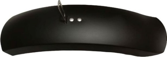Front Fender - Front Wheel Cover / Mudguard, Plasticized P100, SHOK Scooters Pulsar - 70S9250 - PBC572EF1