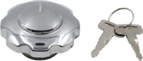 Fuel Tank Cap - Metal, Locking, ATV, 300cc, 550cc Bandito 300 - PBC20139FF1