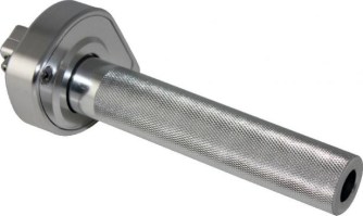 Throttle Lever - Twist Grip, CNC, 90cc to 250cc, Dirt Bike, Yimatzu Brand, Chrome - 70A3250CR - PBC2783F1