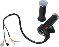 Throttle Lever - Twist Grip, Electric Scooter, 350W, 500W, 800W, 1000W (Set) - 70C3200 - PBC1981F1