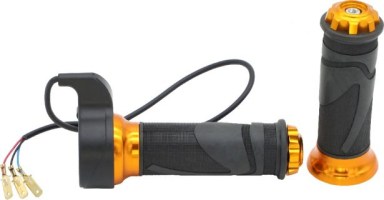 Throttle Lever - Twist Grip, Scooter, Gold (Set) - 70C3205GD - PBC2744F1