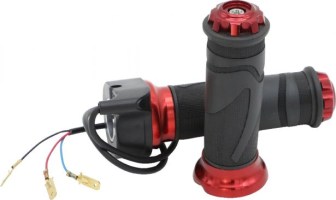 Throttle Lever - Twist Grip, Scooter, Red (Set) - 70C3205RD - PBC2732F1